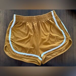 Retro throwback seventies shorts